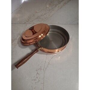 Tagus Portuguese Copper pan And Chaffing Base